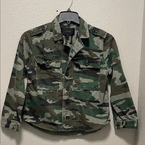 J. Crew Camouflage Utility Shirt
Jacket Size M